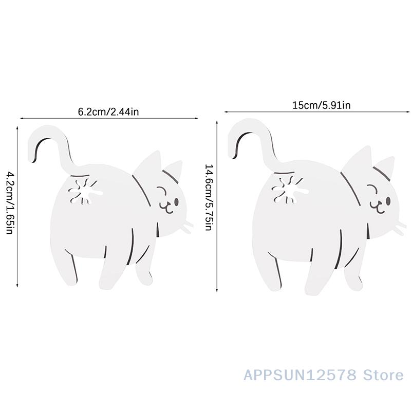 Clip per Sacchetti Pane Coda di Gatto Divertente Stampa 3D Portasacchetti Gadget da Cucina Novità Per Amanti dei Gatti Conservazione Cibo Decorazione Casa 1/2/3pz
