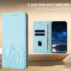 Étui Clapet pour Doogee N55 Note 58 59 Portefeuille en Cuir Coque