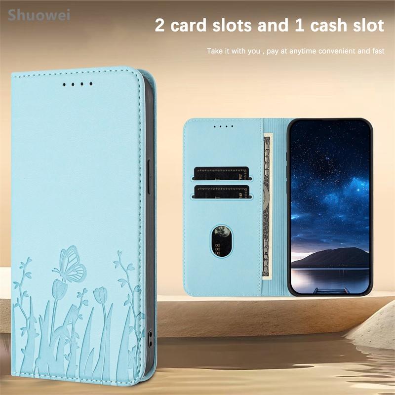 Étui Clapet pour Doogee N55 Note 58 59 Portefeuille en Cuir Coque