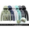 New men's cotton-padded clothes, thickened ribs cotton-padded clothes in winter, fashionable and casual hooded can be removed and determined