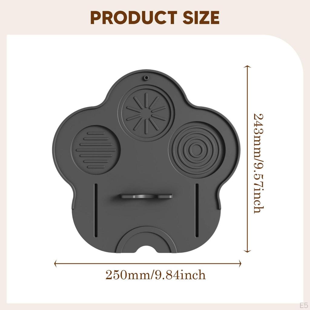 Coffee Tamper Mat Corner Pad Tool Silicone Soft Anti Slip Portafilter Espresso Accessory