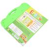 Kid English E Book Electronic Sound Book Educational Toy Reading Machine With Learning Pen(Orange )