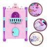 Magisches Tagebuch mit Schloss Schlüsseln Spitzer Radiergummi Aufkleber Entsperren Lernmaterialien Handgemachtes Spielzeug Geschenk für Kinder