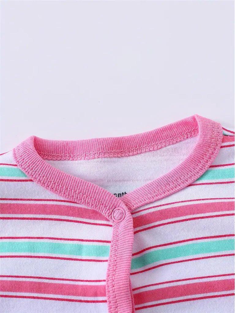 Reine Baumwolle Baby 3-teiliges Langarm-Strampler-Set - Frühling/Herbst Neugeborenen-Strampler