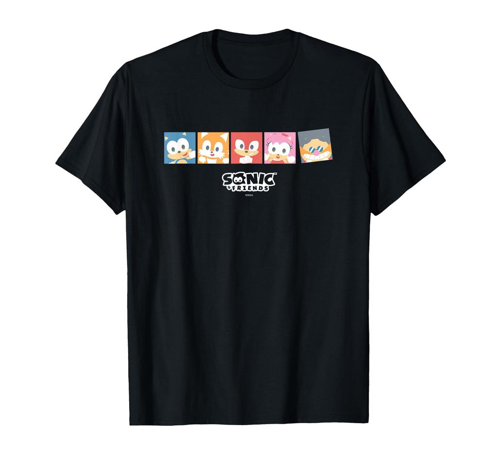 SONIC & FRIENDS" Group 001 T-shirt