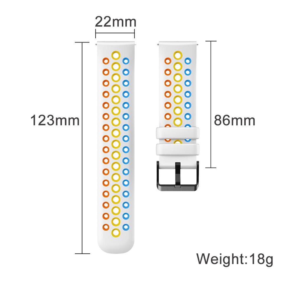Breathable Band Compatible with Huawei Watch GT6 46mm Sport Wristband Suitable for Huawei Watch GT5 GT4 46mm Two Colors Strap