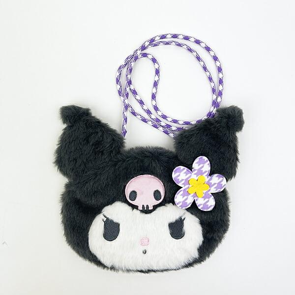 Sanrio Kuromi Plush Sacoche Kaohana Shoulder Bag Sanrio