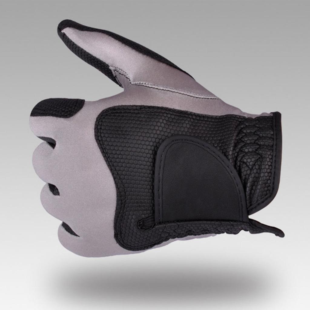 Golf Left Hand Glove Polyester High Elasticity Breathable Washable Single Golf Glove for Men Women