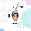 BTS Cute Cartoon Acrylic Keychain, Kpop Member Face Keyring, Graffiti Style Bag Charm for ARMY Fans