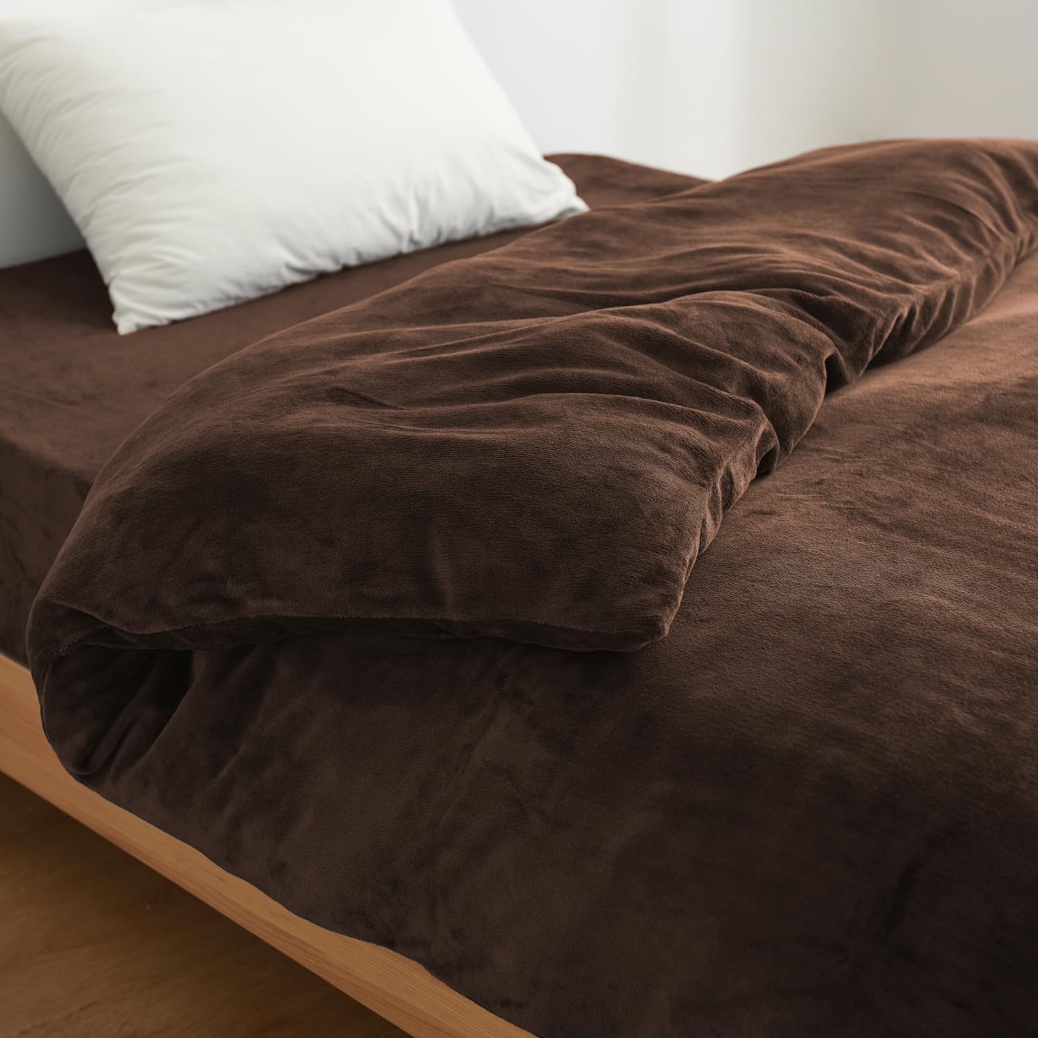 

Kumori Duvet Double Warm Flannel Warm Continuous For Moisture Heat Blanket Cold Sold Duvet 190 x 210 Brown Cover, Extremely Series , Warmth, Winter,