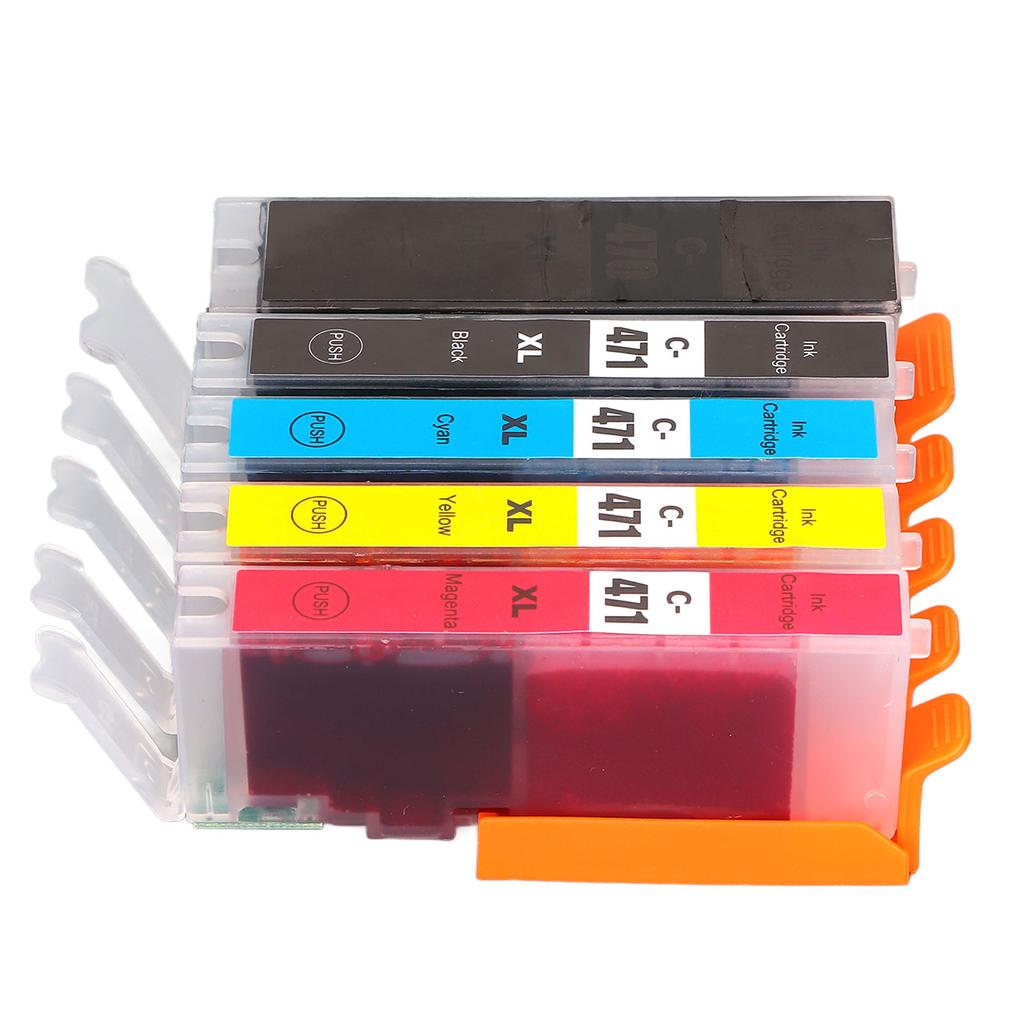 5Pcs Ink Cartridges ABS Cartridge Replacement for PIXMA MG5740 MG6840 MG7740 TS5040 TS6040
