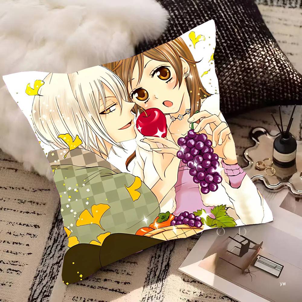 Kamisama Love Anime Pillow Case Fashion Square Pillowcase Bedroom Sofa Room Ins Decoration Leisure