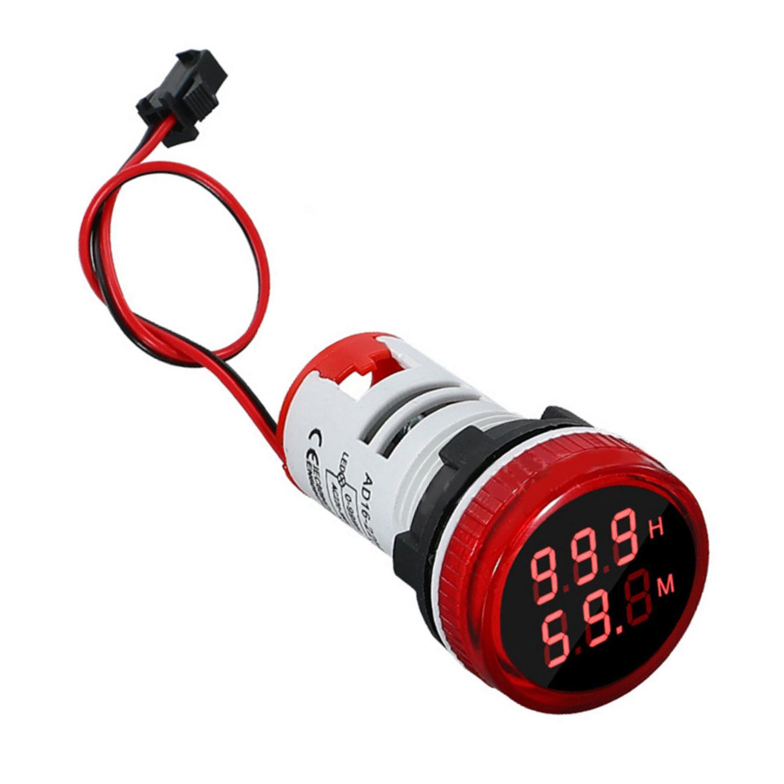 

Round Digital Timer with High Precisions Display Circular Digital Timer for Cooking Exams Fitness & Laboratory Use червоний