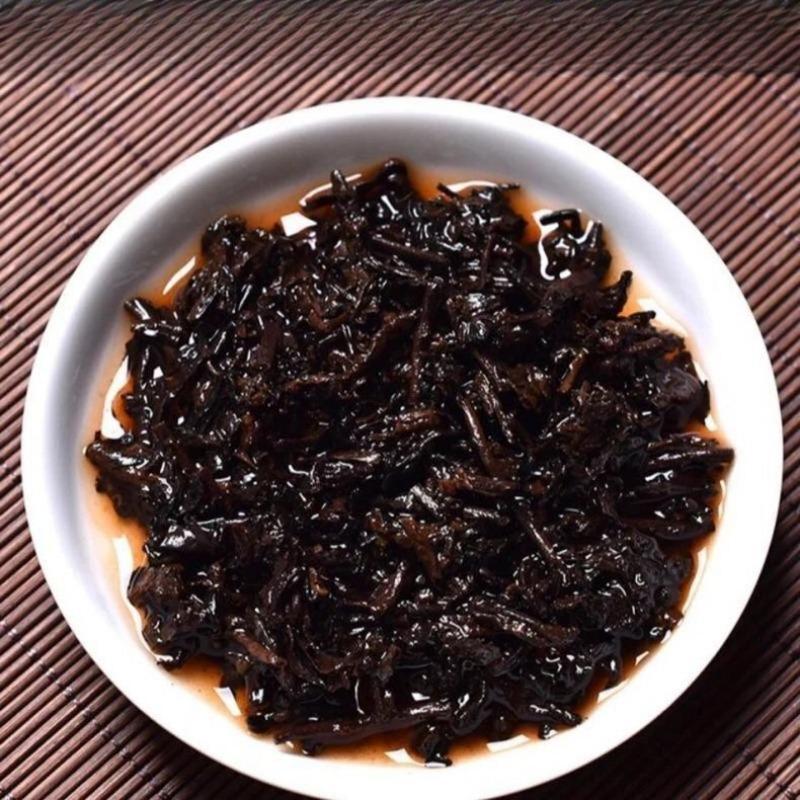 Pu'er Tea Banzhang Cooked Tea 2008 Premium Yunnan Menghai Ancient Tree Tea 357g