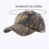 Atmungsaktive Baumwoll-Baseballkappe mit Camouflage-Print für Komfort bei ausgedehnten Outdoor-Abenteuern und täglichem Pendeln Y08E