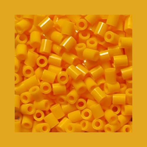 2,6mm Mini-Perlen 1000 Stück Gelbe Farben Pixel Art Bügelperlen für Kinder Geschenk Hama Perlen DIY Puzzle Bügelperlen