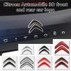 1 Peça ABS Capô do Carro Porta-malas Emblema Adesivo Logo Acessórios Decorativos Para C1 C2 C4L VTS C-ELYSEE C3-XR C5 DS3 C5X C3 C4 Picasso