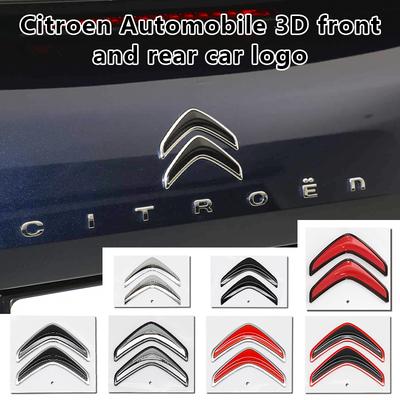 1 STuks ABS Auto Motorkap Kofferbak Badge Decal Logo Decoratieve Accessoires Voor C1 C2 C4L VTS C-ELYSEE C3-XR C5 DS3 C5X C3 C4 Picasso
