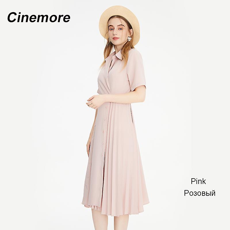 Cinemore Summer Women's Dress 2022 Shirt Dress Evening Kaftan Vintage Dress Party Casual Long fashion Women Dresses Q92265
