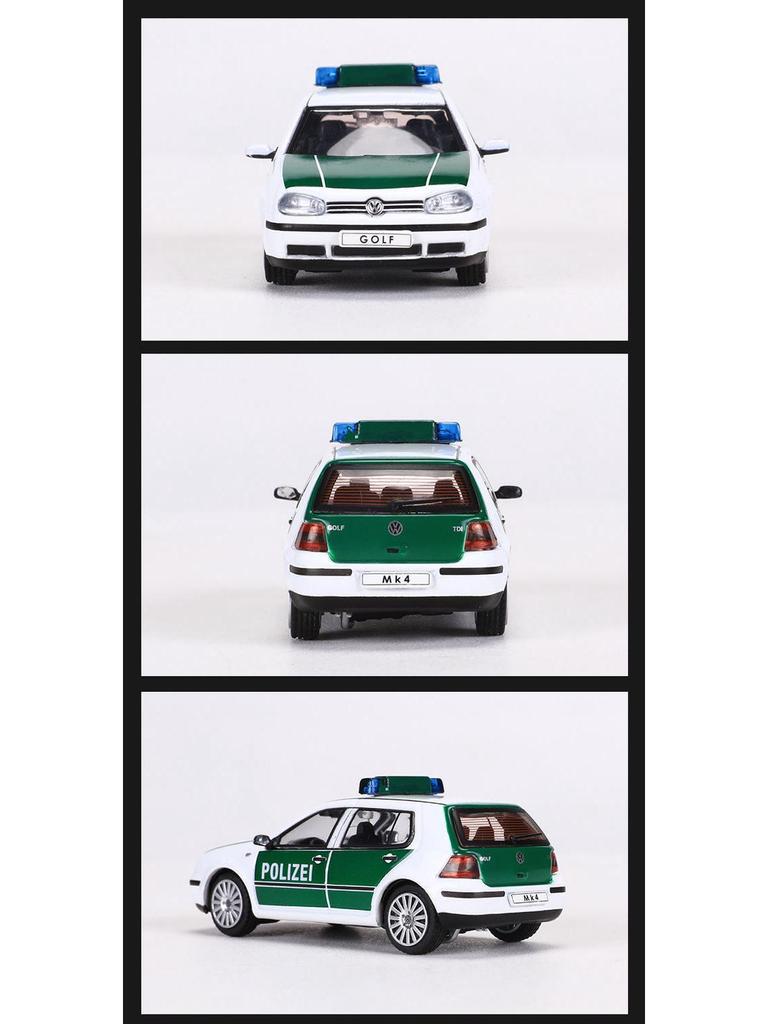 GCD 1:64 Volkswagen Golf MK4 GTI Commemorative Edition Alloy Car Model, 2-Door & 4-Door Simulation.