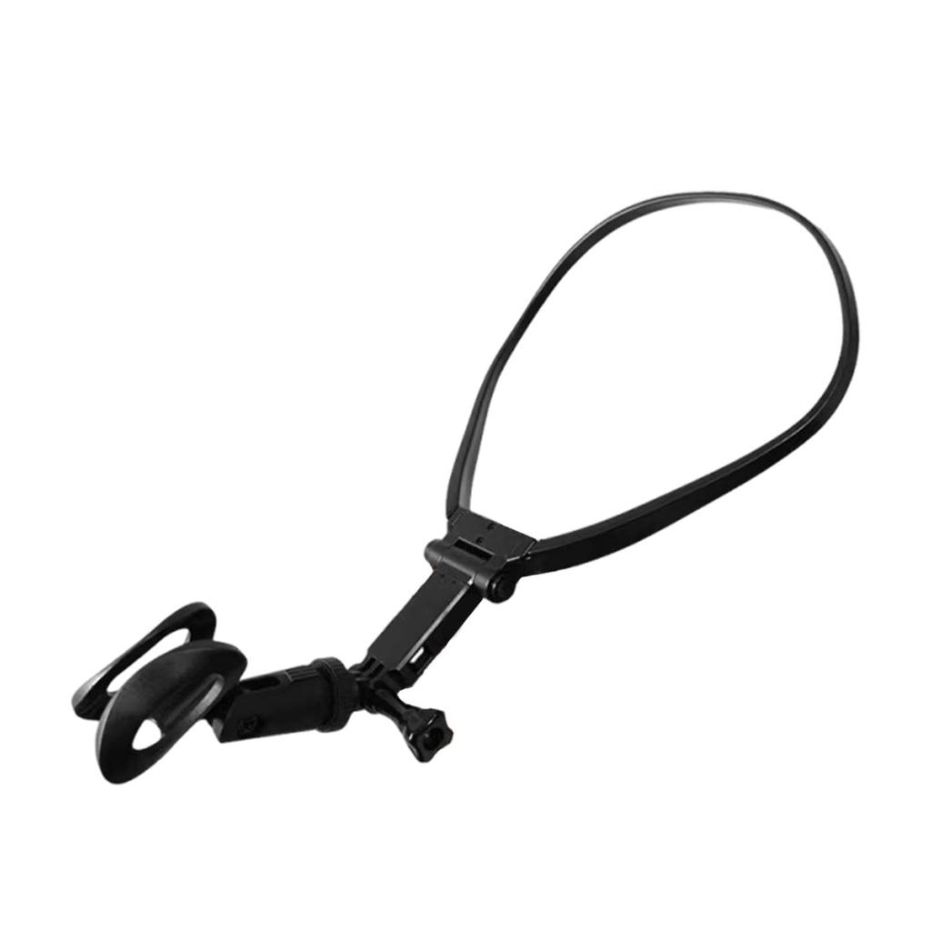 Fiocias Microphone Holder Style B Lightweight Hands-Free Adjustable Portable Stable Fit for Teachers Performers Singers