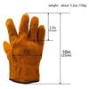 Labor Protection Gloves Cow Split Leather Welding Gloves Wear Resistant Anti Scalding Outdoor Camping Heat Resistant Gloves
