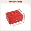 Children's Piggy Bank Storage Box Keepsake Metal Money with Lock Suitable for Decoration