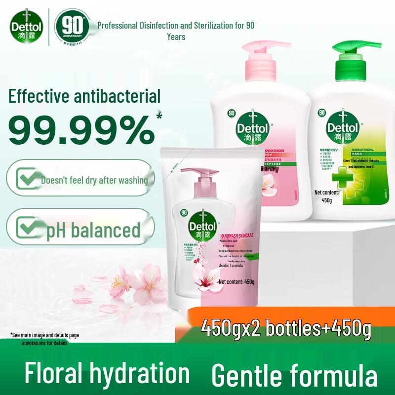 

Dettol Moisturizing Antibacterial Hand Wash