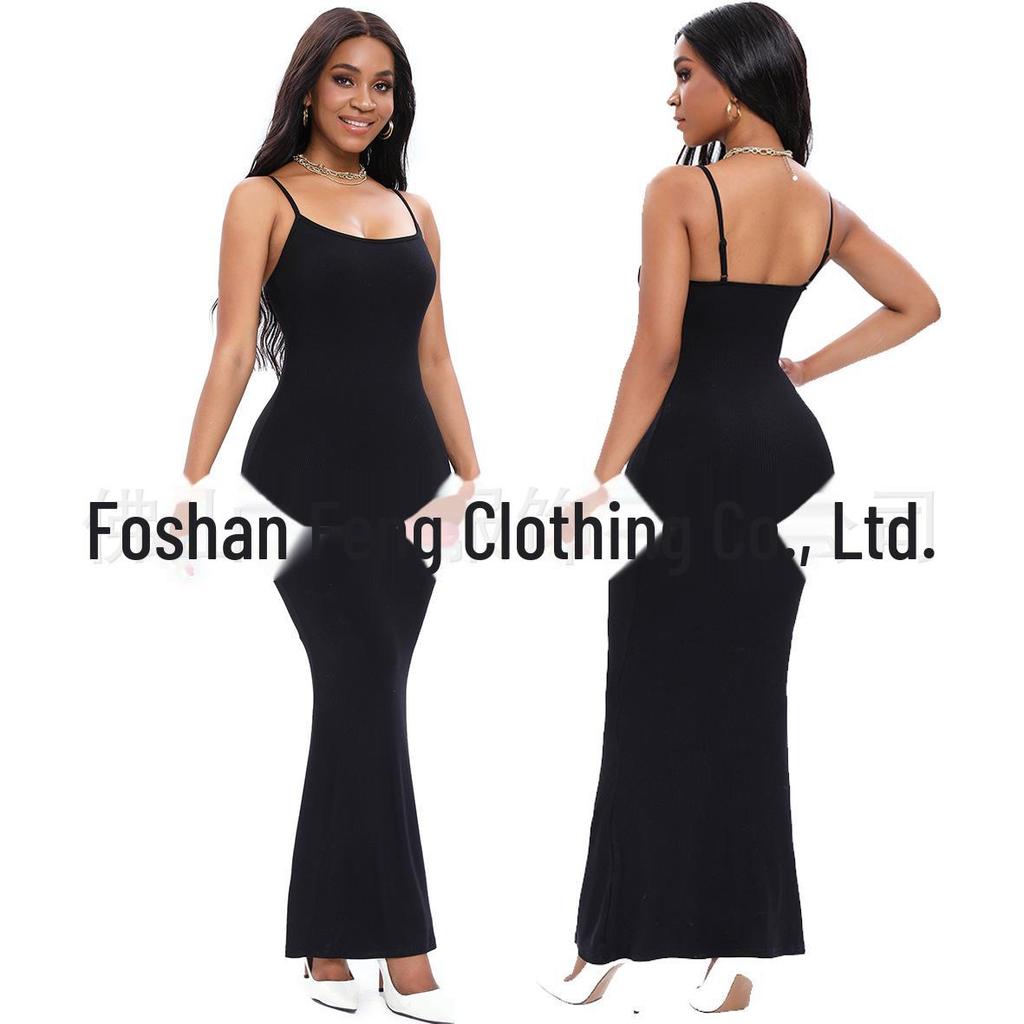 "Trendiger europäischer & amerikanischer Form-Jumpsuit-Rock mit leichter Bauchkontrolle"