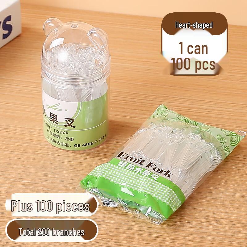 Individually Wrapped Disposable Fruit Forks