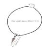 Necklace Alloy Simple Fashionable Arrowhd Pendant Men Necklace Jewelry for Birthday Party