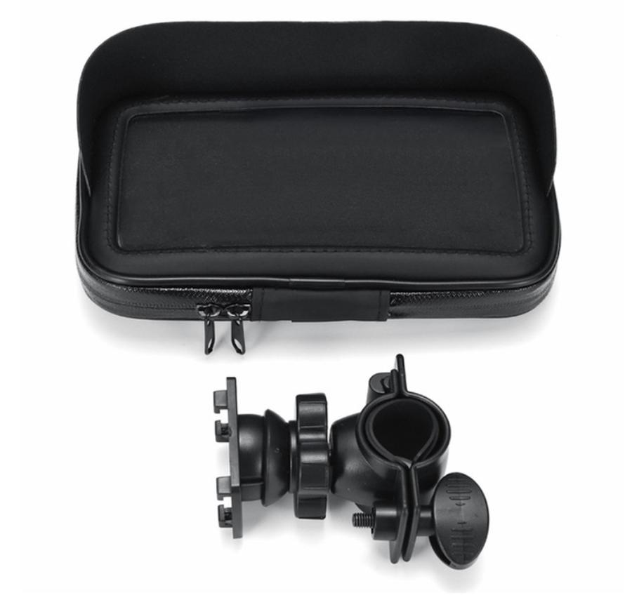 6.3 Inch Waterproof Bike Bicycle Mobile Phone Holder Stand Motorcycle Handlebar Mount Bag Case For Iphone for Samsung