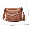 Shoulder Bag with Vintage Charm Practical & Fashionable Bag for Work or School