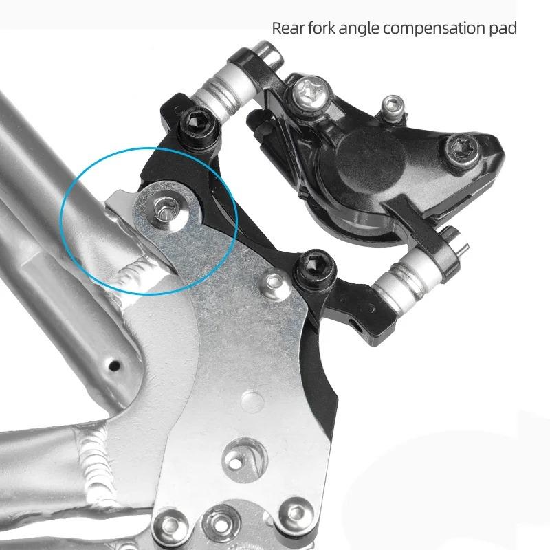 AXI Bike Disc Brake Adapter MTB Frame V Brake Mounting Converter Road Bicycle Rear Wheel Heavy Duty Conversion Accessories