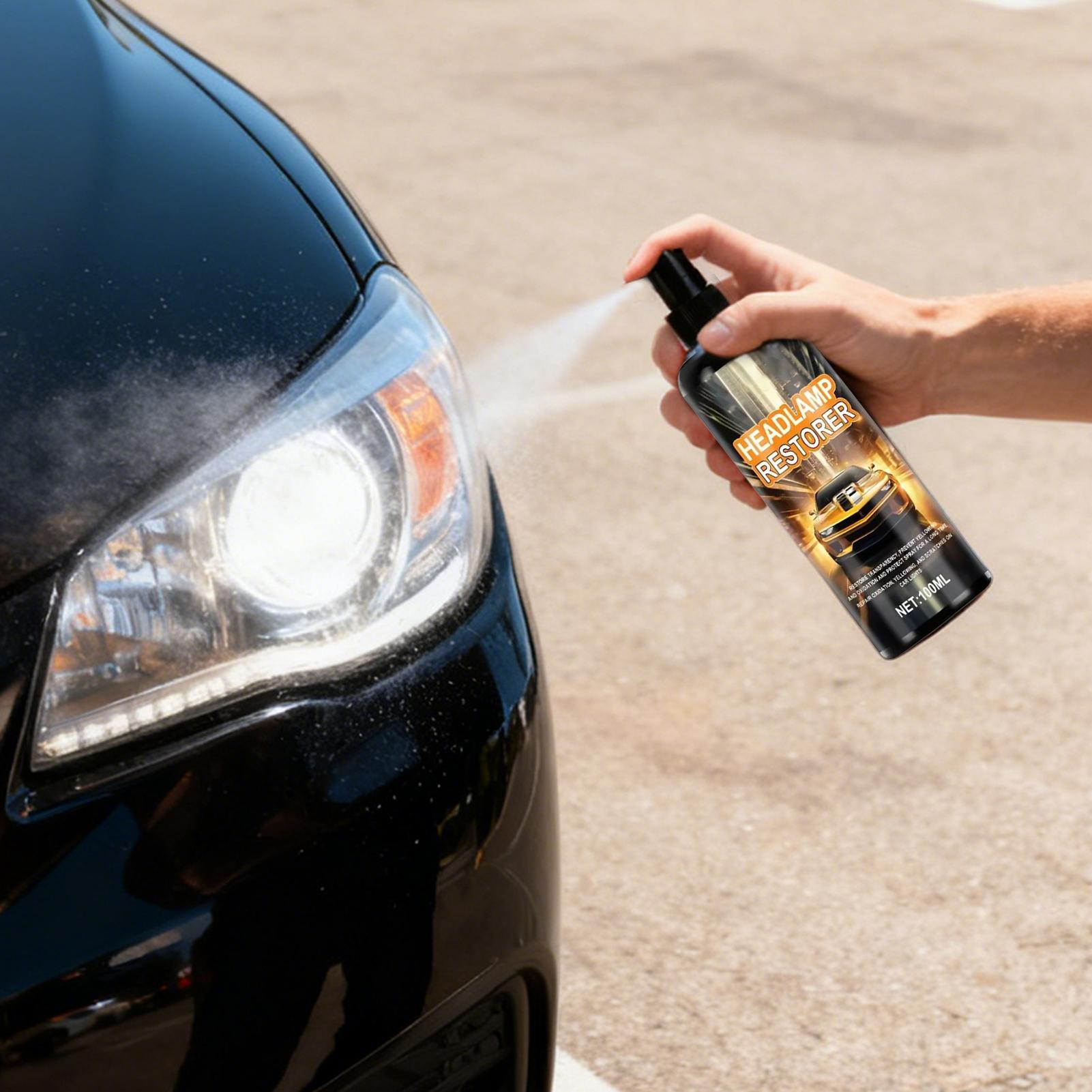 

Headlight Restoration Kit Repair Coating Polisher 100ml Car Headlights Stain Removal Liquid For Truck Vehicle Sedan SUV Glass CHINA