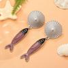 Vintage Bohemian Dangle Earring Metal Animals Earrings Cute Fish Pendant Earrings  Party