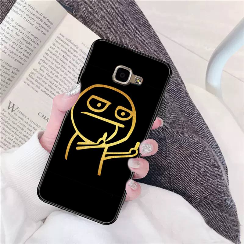 

Чехол для телефона Funny Man со средним пальцем для Samsung Galaxy A30 A20 S20 A50S A30S A71 A10 A10S A6 plus Fundas Coque Bumper Samsung A51