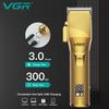 VGR 280 Electric Hair Trimmer Cordless Professional Rechargeable Barber Hair Clipper Oily Hair Clipper Shape Carving Smart Digital Display LED Shaver