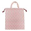 [erkaneko] (Layla Bag Store) Gym Clothes Bag with Handles, Strawberry Design, Strawberry Design with Handles