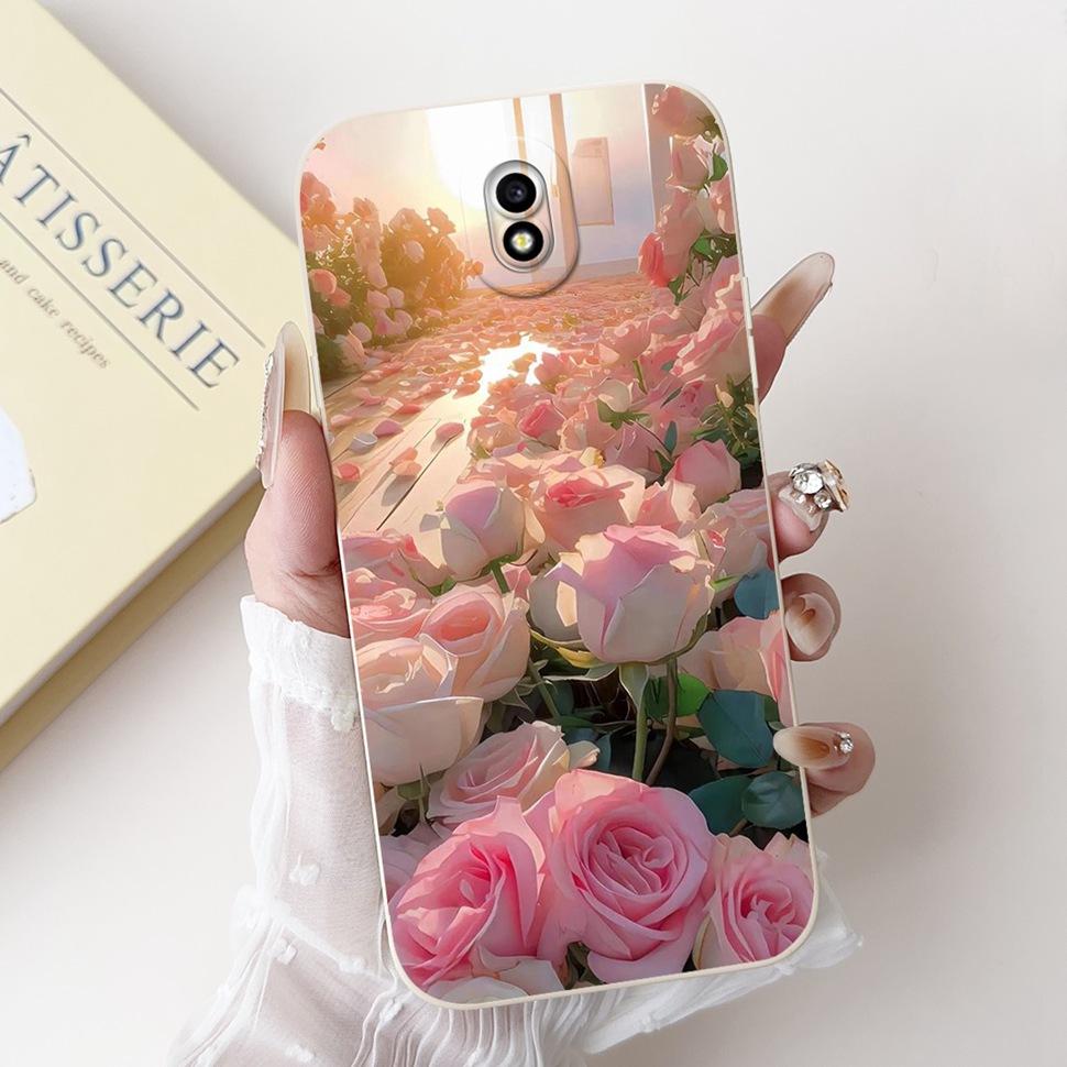 Cute Panda Cover For Samsung J7 2017 Case SM-J730F Silicone Soft TPU Fundas Phone Case For Samsung Galaxy J7 2017 Coque Bumper