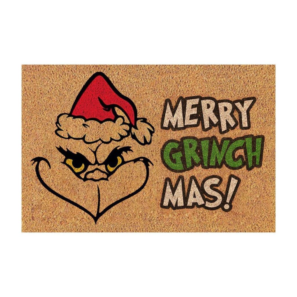 Christmas Mat Non-Slip And Washable Doormat Decoration Door Mat Entrance Rugs