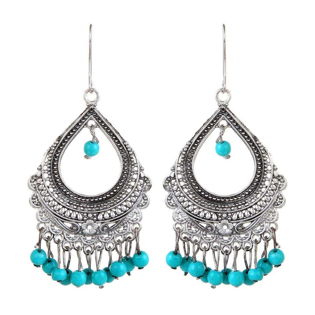 Earrings For Women Jewellery Earrings Combo Of Four Afghani Kashmiri Jhumka Earrings Ear Rings For Girls And Women