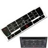 Car Air Condition Control Button Repair Sticker For SAAB 9-3 2003-07 A/C Climate Button Repair Decals Interior Replacement Parts