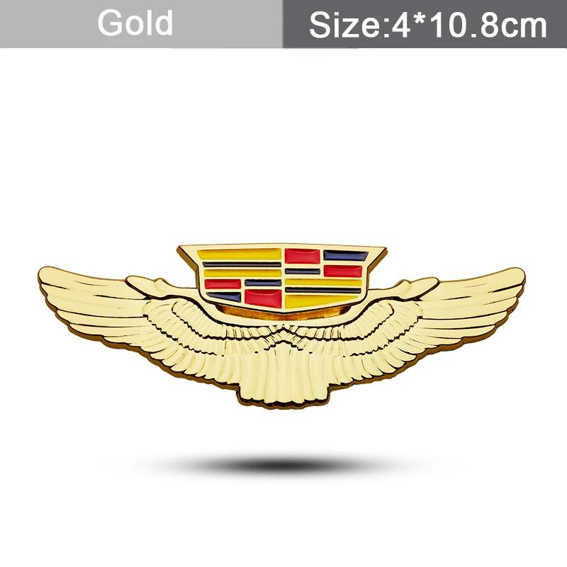 Auto Spatbord Zijde Metalen Sticker Achterklep Embleem Stickers voor Cadillac ATS BLS CT4 CT5 CTS SLS SRX XT6 XTS Escalade Deville DTS