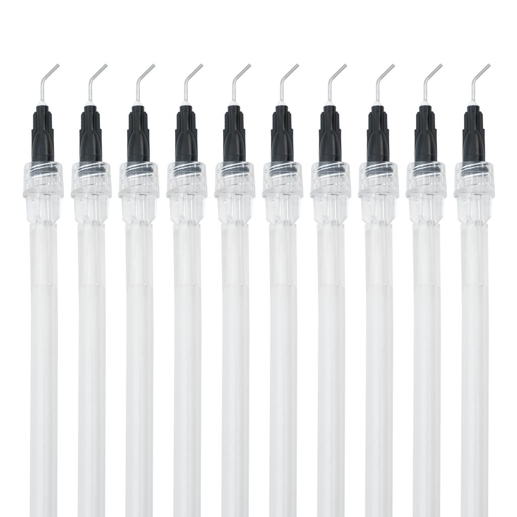 Disposable Dental Saliva Ejector Aspirator Suction Bonding Tubes With Syringe Needle Tip for Dentistry Medical Use