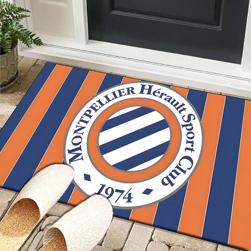 1PC rug Montpellier Sport Club Carpet, Chair Rug,Area Rug for Office Bedroom living rooms bedroom, Doormat decor Christmas fan gifts
