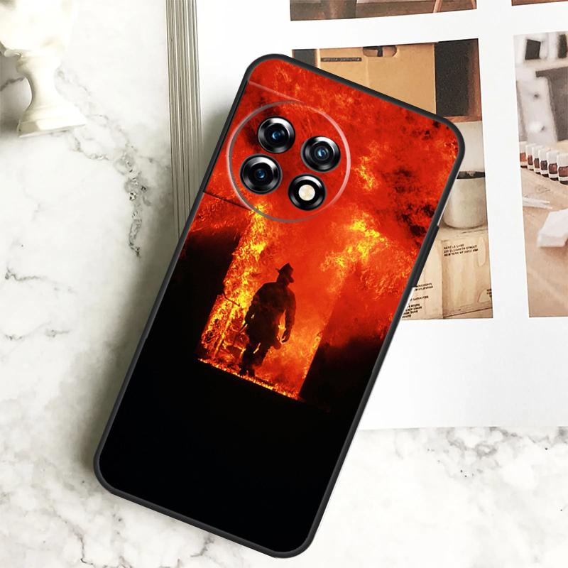 

Чехол Firefighter Fireman для OnePlus 11 12 12R 9 10 Pro 10R 9R 8T 10T Nord CE 2 3 Lite 2T N10 N20 N30 CE4 OnePlus Nord 2