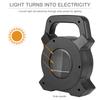 Outdoor LED Portable Lantern Tent Light COB Work Lamp Solar Emergency Spotlight Rechargeable Floodlight for Hiking Camping Light