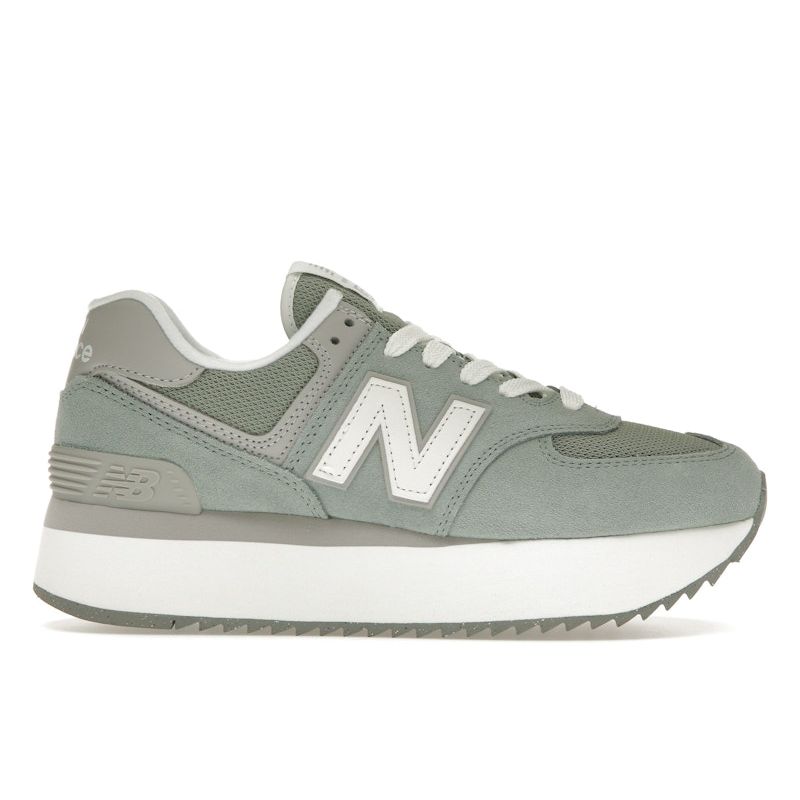 

New Balance 574+ Juniper Женские кроссовки Green Raincloud White WL574ZSG 36.5