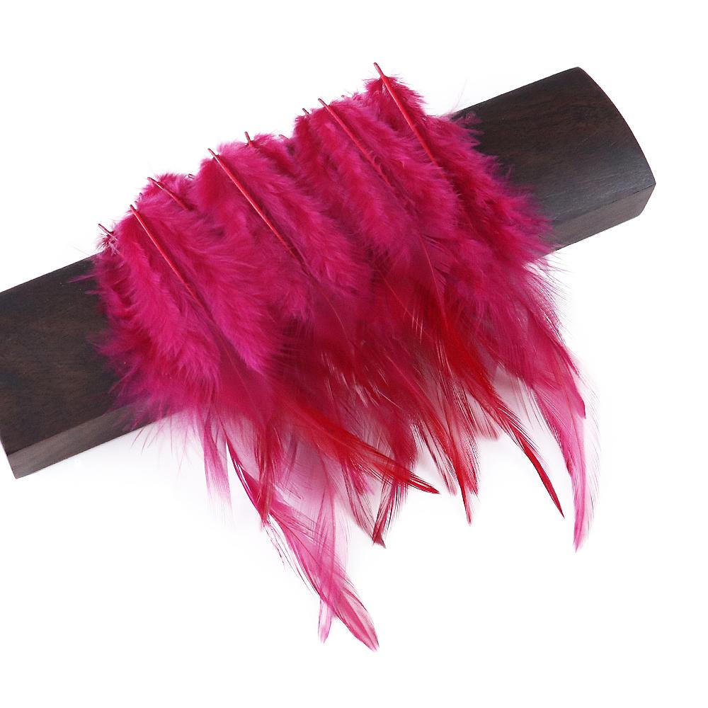 50Pcs High Quality Pheasant Rooster Feather 4-6"/ 10-15Cm Natural Dyed Chicken Plumes for Crafts DIY Jewelry Earring Accessories